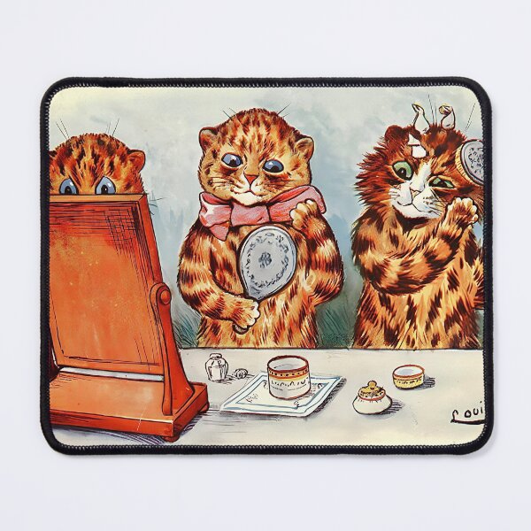 Item preview, We Are Not Quite Ready by Louis Wain designed and sold by WonderweissStudio.
