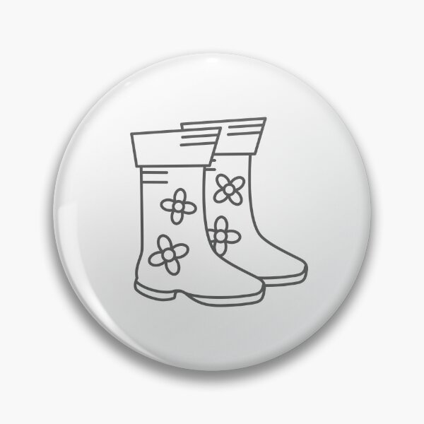 Item preview, Flower gumboots designed and sold by jazzydevil.