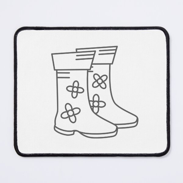 Item preview, Flower gumboots designed and sold by jazzydevil.