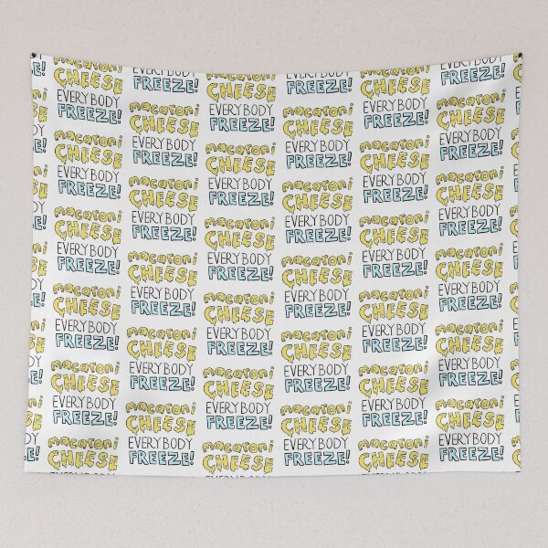 Item preview, MACARONI CHEESE Everybody FREEZE! designed and sold by jazzydevil.