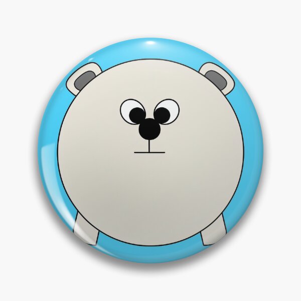 Item preview, A cartoonish round ice-bear I designed and sold by BrachiaST.