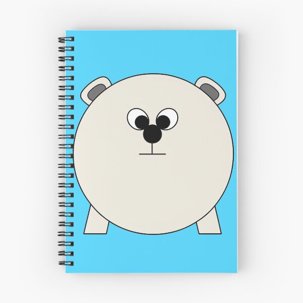 Item preview, A cartoonish round ice-bear I designed and sold by BrachiaST.