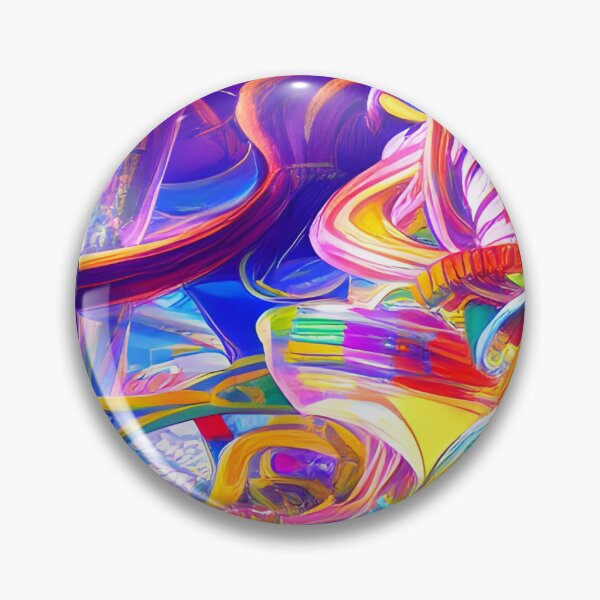 Item preview, Explosion of Abstraction - Colorful Abstract Art designed and sold by DanTheManDan.