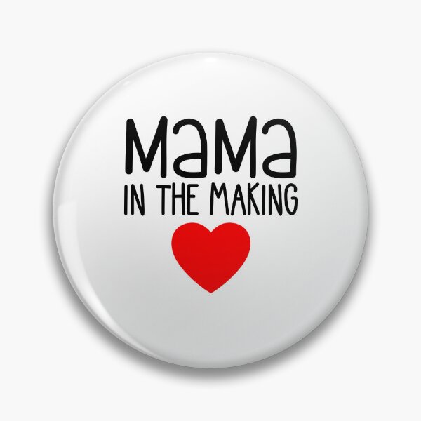 Item preview, Mama In The Making. Mommy To Be. Black and Red designed and sold by That Cheeky Tee.