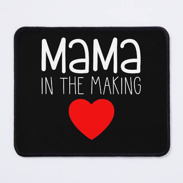 Item preview, Mama In The Making. Mommy To Be. White and Red designed and sold by That Cheeky Tee.