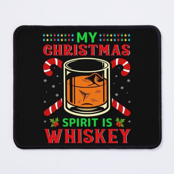 Item preview, Drinking Whiskey Is My Christmas Spirit Xmas Whiskey Lover designed and sold by BELASKRI STORE.