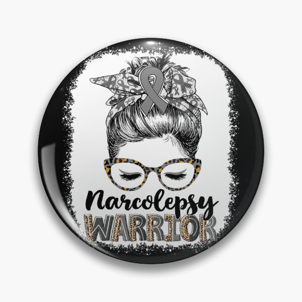 Item preview, Messy Bun Leopard Narcolepsy Warrior designed and sold by rechardtee.