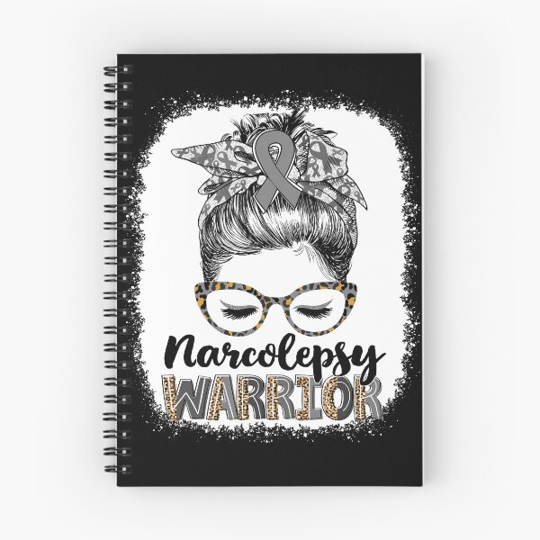 Item preview, Messy Bun Leopard Narcolepsy Warrior designed and sold by rechardtee.