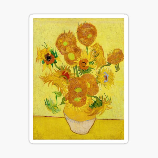 Item preview, Tournesols de Vincent Van Gogh (1888) designed and sold by VintageArtRepro.