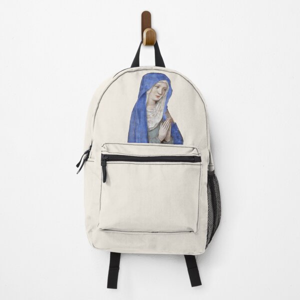 Item preview, Virgin Mary Praying wearing Blue Robe - Vintage illustration designed and sold by MagicStrawberry.