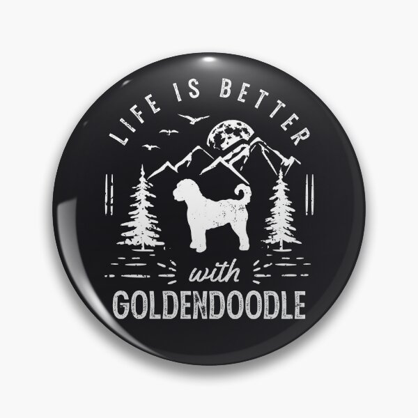 Item preview, Life is Better Goldendoodle Dog designed and sold by rafaeltto.