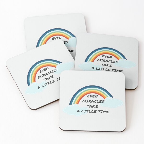 Item preview, Even miracles take a little time designed and sold by i-cottagedesign.