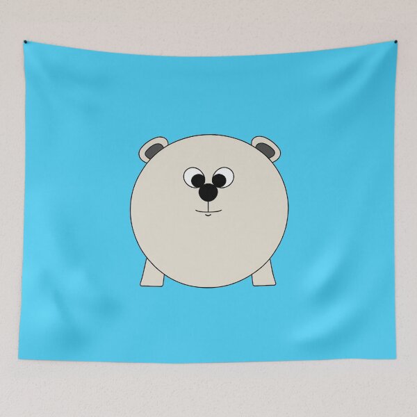 Item preview, A cartoonish round ice-bear V designed and sold by BrachiaST.