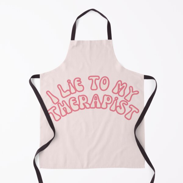 Item preview, I lie to my therapist rosy pink designed and sold by Pink Ribbon.