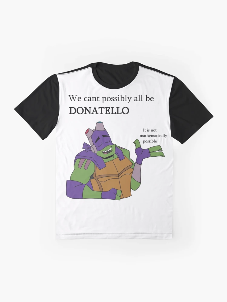 TMNT Teenage Mutant Ninja Turtles, I Am Donatello Donnie, Green T-Shirt