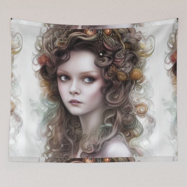 Item preview, Autumnal girl designed and sold by KVDcreations.