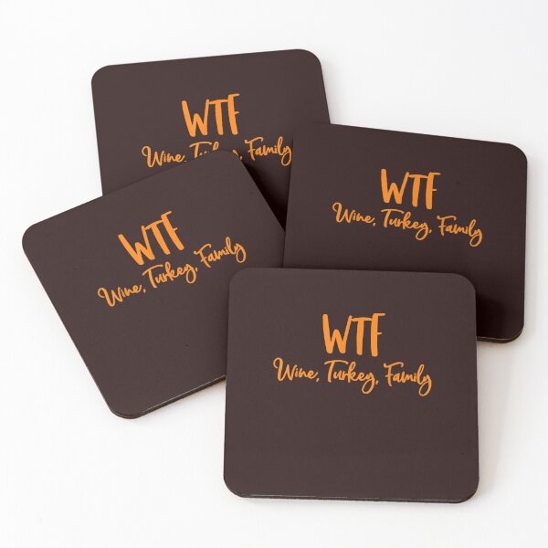 Item preview, Wtf Wine Turkey Family Funny Thanksgiving Day designed and sold by Best Selling ⭐⭐⭐⭐⭐(9.0).