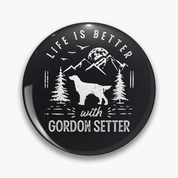 Item preview, Life is Better Gordon Setter Dog designed and sold by rafaeltto.