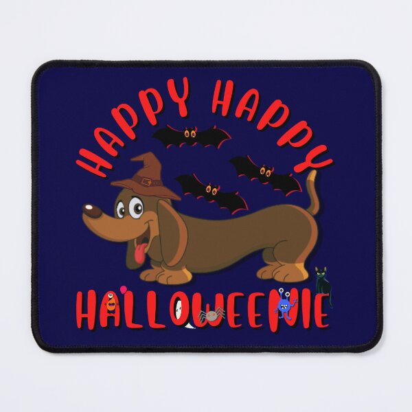 Item preview, Cute Happy Happy Halloweenie Dog designed and sold by Lovemountain.