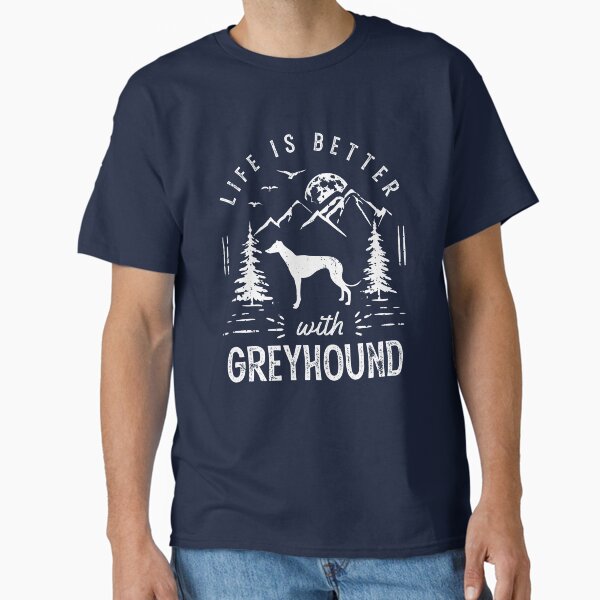 Item preview, Life is Better Greyhound Dog designed and sold by rafaeltto.