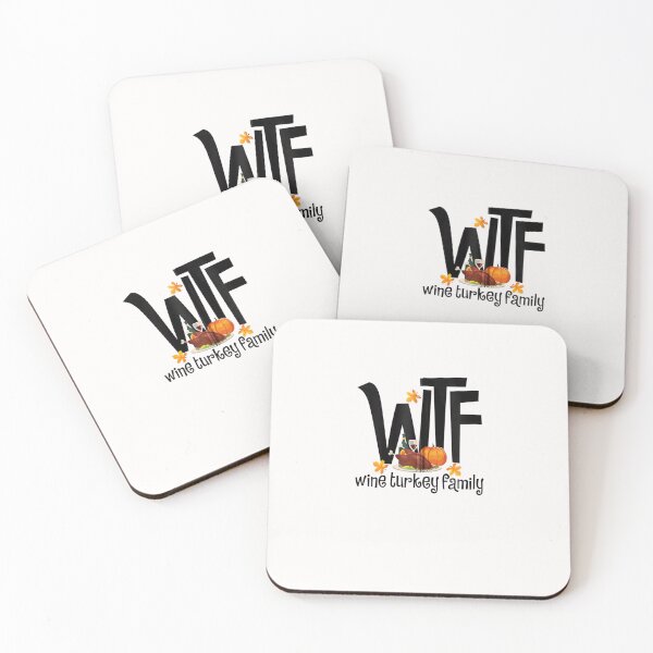 Item preview, Wtf Wine Turkey Family Funny Thanksgiving Day designed and sold by Best Selling ⭐⭐⭐⭐⭐(9.0).