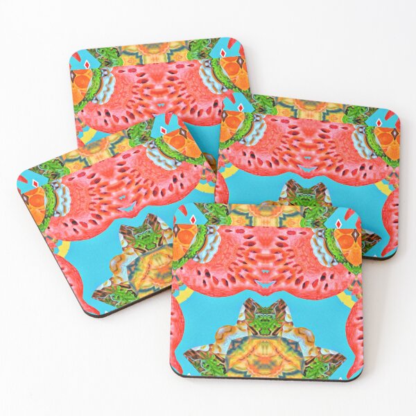 Item preview, WONDERFUL PAINTING GUAVA PINEAPPLE ORANGE & GINGERBREAD COOKIES  FOR CHRISTMAS - ABSTRACT TROPICAL FRUIT COCKTAIL FROM ARUBA - ARUBA FLAG - ARUBA, ONE HAPPY ISLAND! designed and sold by Ralek.