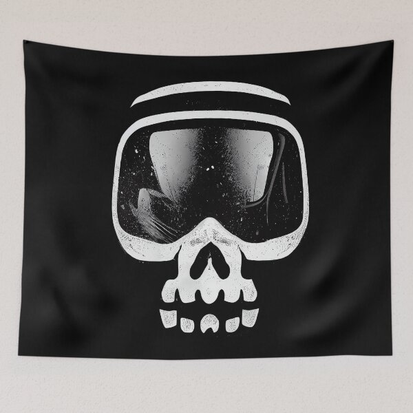 Item preview, Motard Skull designed and sold by Myriam Iart.