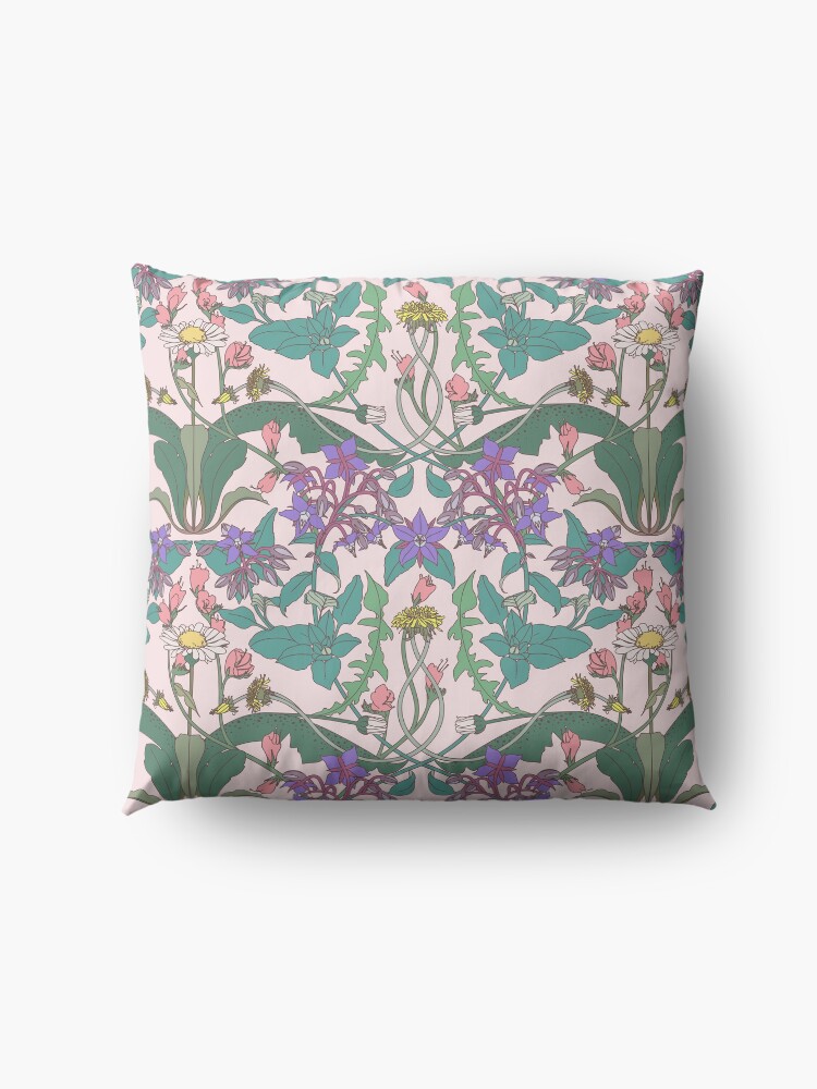 Alternate view of Dandelion II Floor Pillow