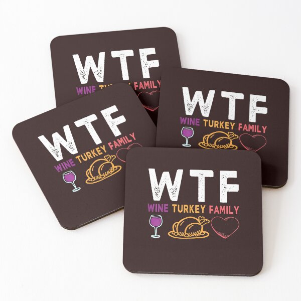 Item preview, Wtf Wine Turkey Family Funny Thanksgiving Day designed and sold by Best Selling ⭐⭐⭐⭐⭐(9.0).