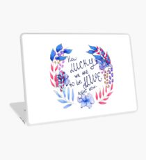 How Lucky We Are Laptop Skin