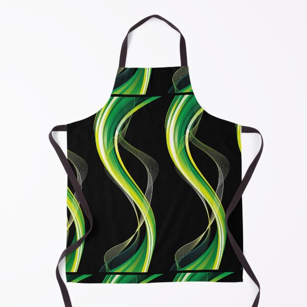 Item preview, Green Euclidean, Grass Green Colorful Silk Background, green and white swirling pattern designed and sold by AnadAA.