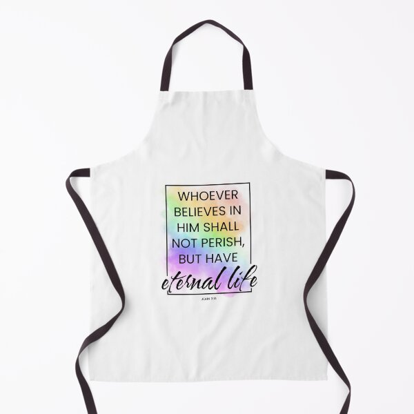 Item preview, Christian Eternal Life Rainbow Alcohol Ink Bible Verse designed and sold by StephanieWard.