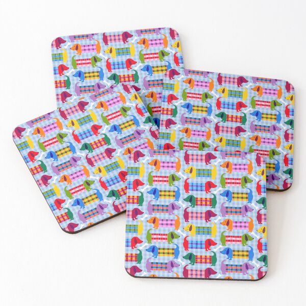 Item preview, Dachshund Dogs Coats Check designed and sold by creativinchi.