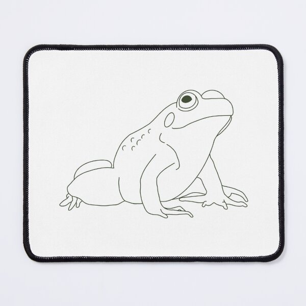 Item preview, Olive Green Frog Outline designed and sold by becmitchell.