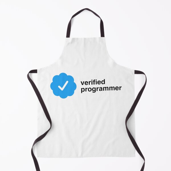 Item preview, Verified Programmer | certification checkmark designed and sold by CodingStore  ★★★★★.