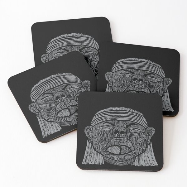 Item preview, SNEEZY FACE line illustration  designed and sold by longlivcurio.