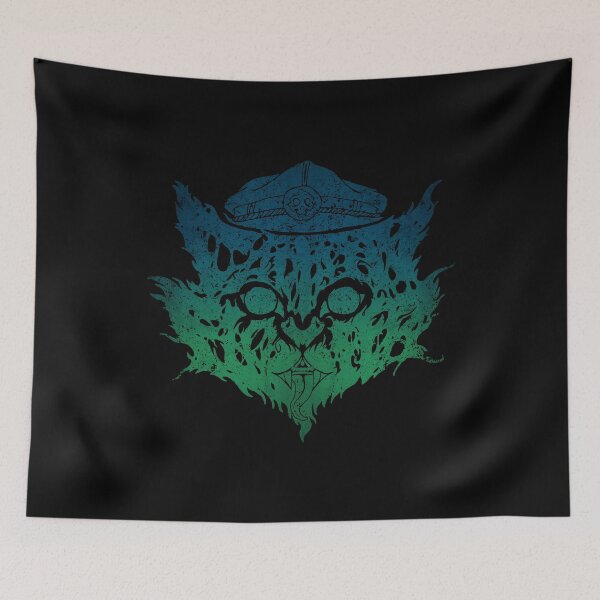 Item preview, Green and Blue Captain Floofer Official Logo designed and sold by CaptainFloofer.