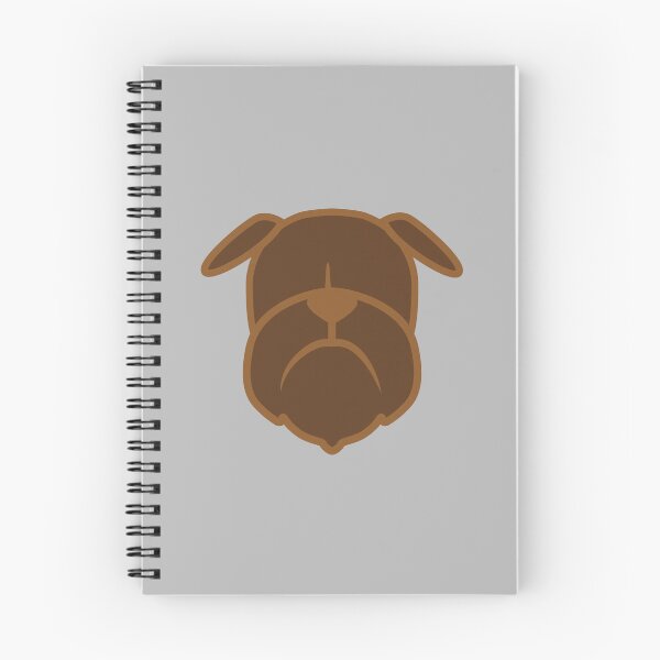 Item preview, Brown Bruss - Brussels Griffon dog silhouette -  Griff dog face design - Brown Brussels Griffon designed and sold by smooshfaceutd.