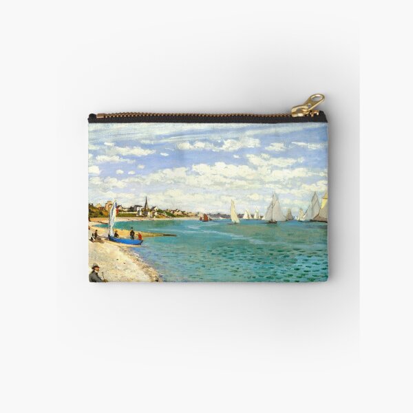 Artikelvorschau, Claude Monet Regatta in Sainte-Adresse (1867) entworfen und verkauft von VintageArtRepro.