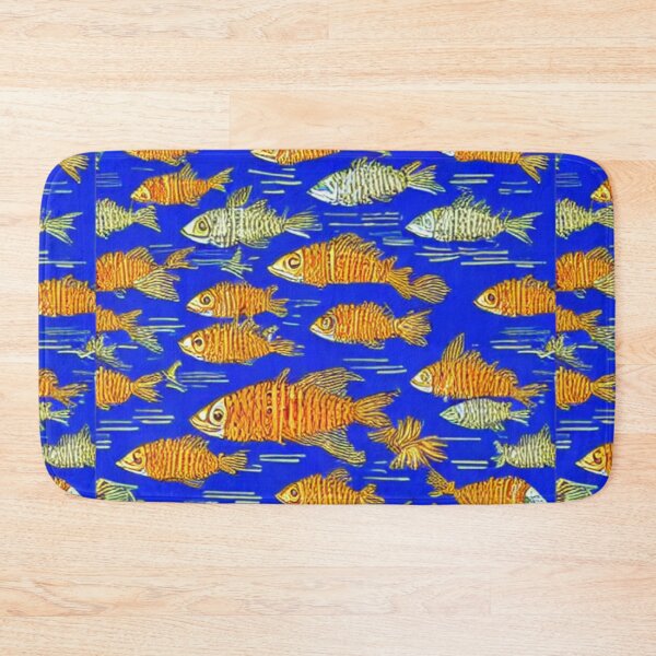 Item preview, striped fish patterns designed and sold by ArteEterno.