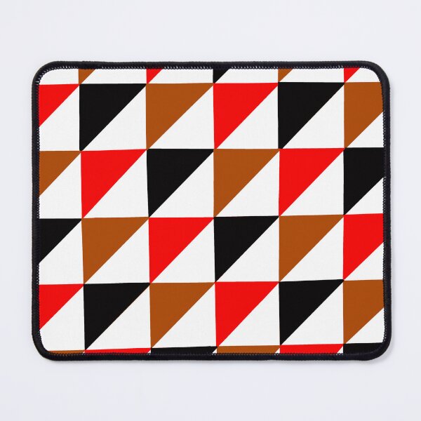 Item preview, Black red and brown triangles designed and sold by wiwiart.