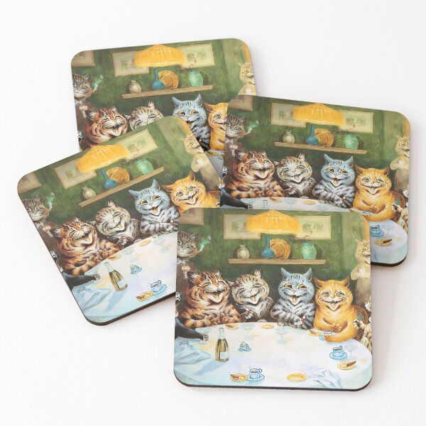 Item preview, Toms Night Out by Louis Wain designed and sold by WonderweissStudio.