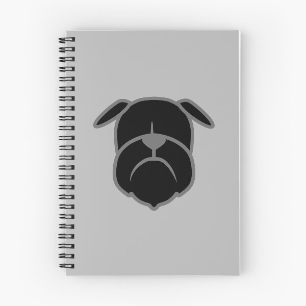 Item preview, Black Bruss - Brussels Griffon dog silhouette -  Griff dog face design - Brown Brussels Griffon designed and sold by smooshfaceutd.