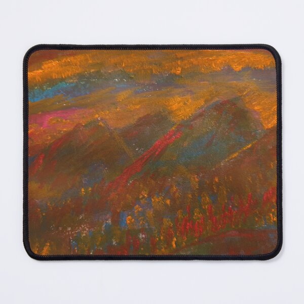 Item preview, Dark mountain landscape designed and sold by WorldOfWendyArt.