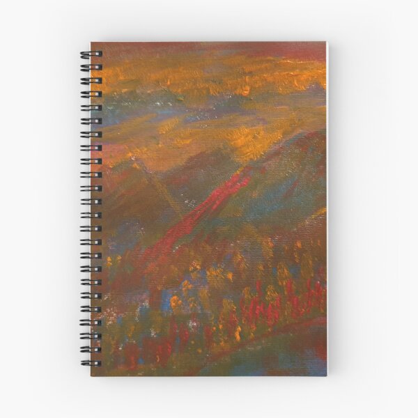 Item preview, Dark mountain landscape designed and sold by WorldOfWendyArt.