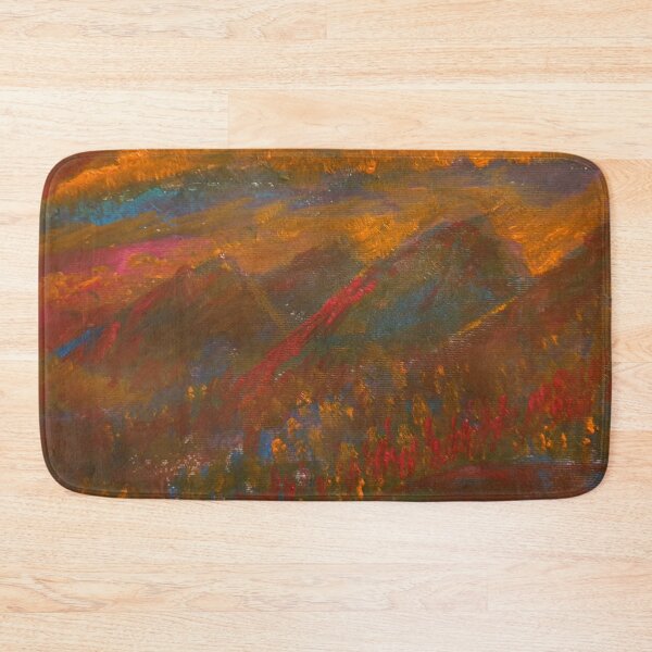 Item preview, Dark mountain landscape designed and sold by WorldOfWendyArt.