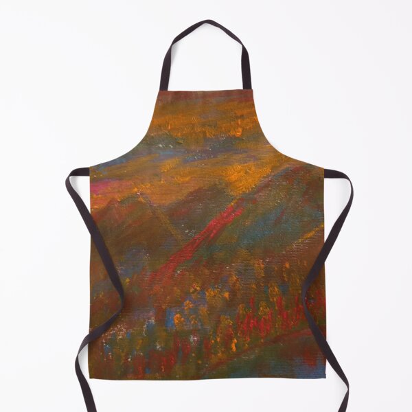 Item preview, Dark mountain landscape designed and sold by WorldOfWendyArt.