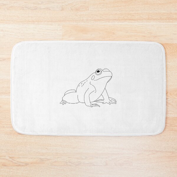 Item preview, Black Frog Outline designed and sold by becmitchell.