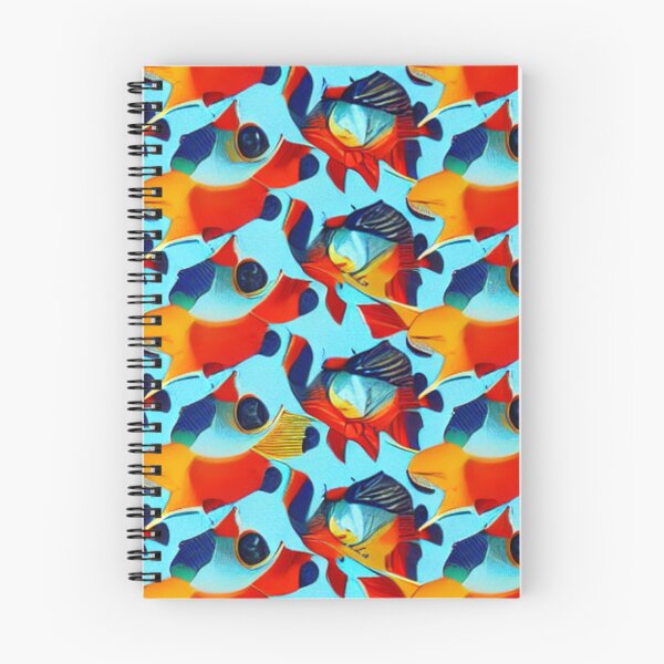 Item preview, fish patterns designed and sold by ArteEterno.