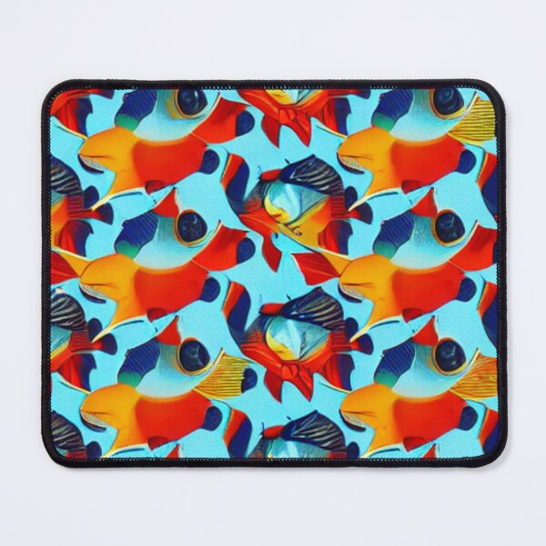 Item preview, fish patterns designed and sold by ArteEterno.